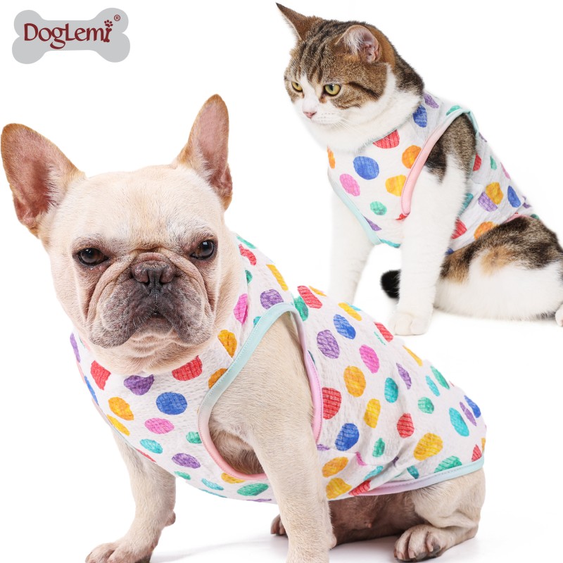 Pet Vest Factory - Cartoon Dot Breathable Polyester