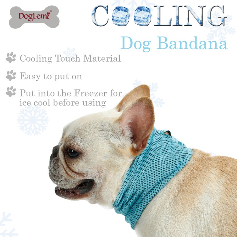 Pet Cooling Bandana Supplier - Sport Style Solid Print