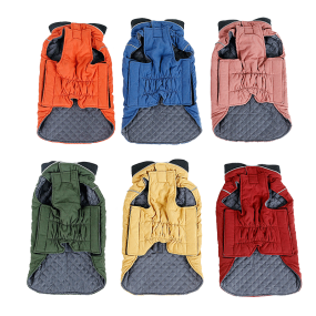 Dog Vest Supplier - Retro Design Warm Winter Luxury