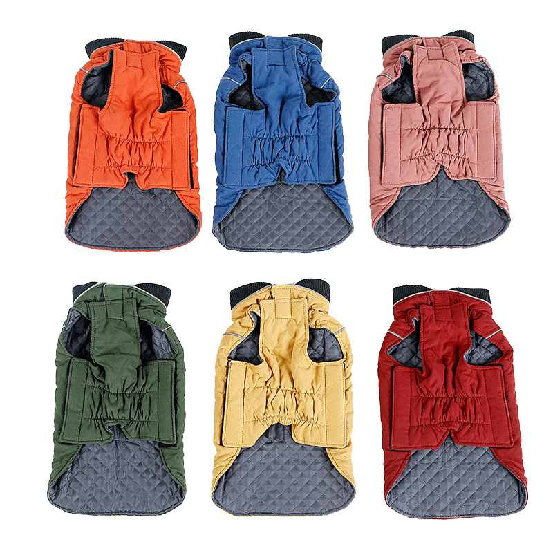 Dog Vest Supplier - Retro Design Warm Winter Luxury