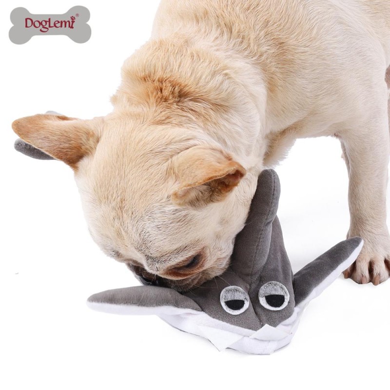 Pet Snuffle Toy Supplier - Shark Design Custom Logo