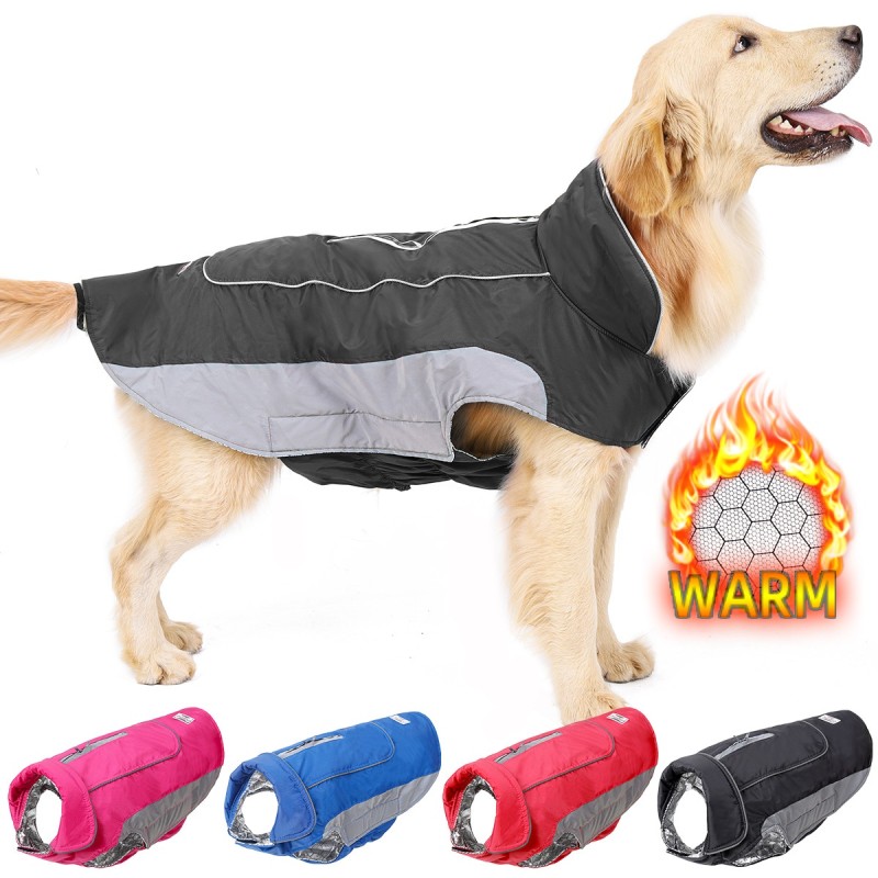 Thermal Dog Jacket Supplier - Fleece Warm Winter Retention