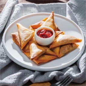 HACCP Frozen Vegetable Samosa Supplier - Halal Fried Frozen Samosa Manufacturer