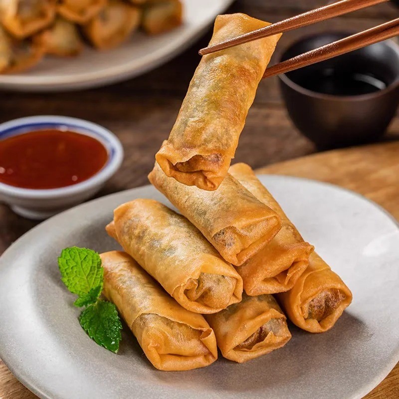 Vegetarian Spring Roll Manufacturer - Traditional Chinese Flavour Dim Sum Frozen