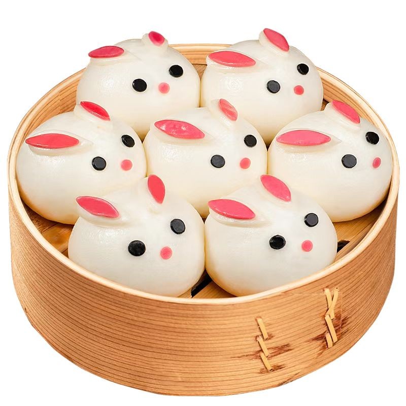 Cartoon Bun Factory - Cute Breakfast Frozen Steamed Bread Wholesale Chinese Snack