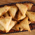 IQF Frozen Vegetable Snacks Supplier - Spicy Sour Salty Samosa Bag Packaging