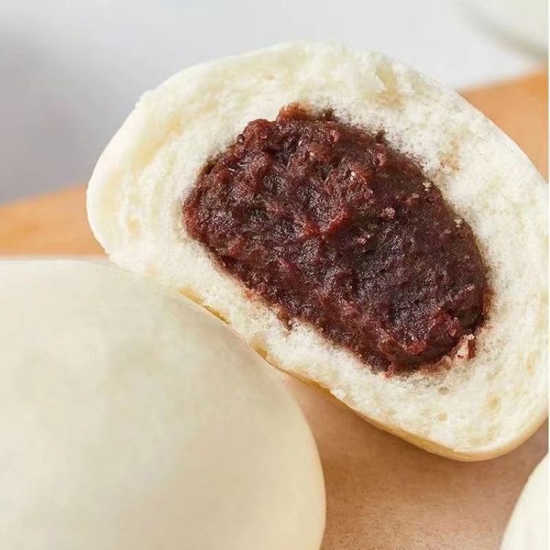 Sweet Buns Sandwich Bread Factory - New Hot Product Frozen Red Bean Buns Snacks