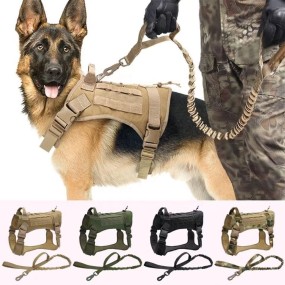 Pet Tactical Harness Factory - OEM Nylon Heavy Duty Multi