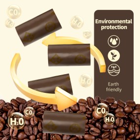 Pet Poop Bag Factory - OEM Eco-Friendly Coffee Scent