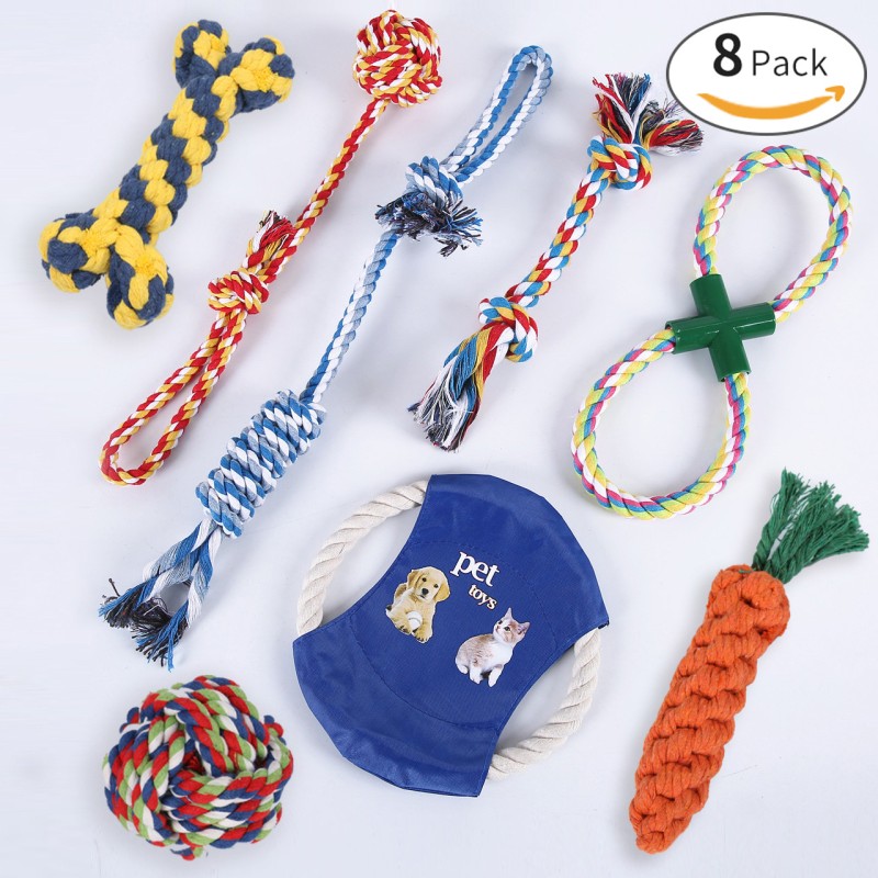Dog Rope Toy Manufacturer - OEM Cotton Multi-Color Interactive