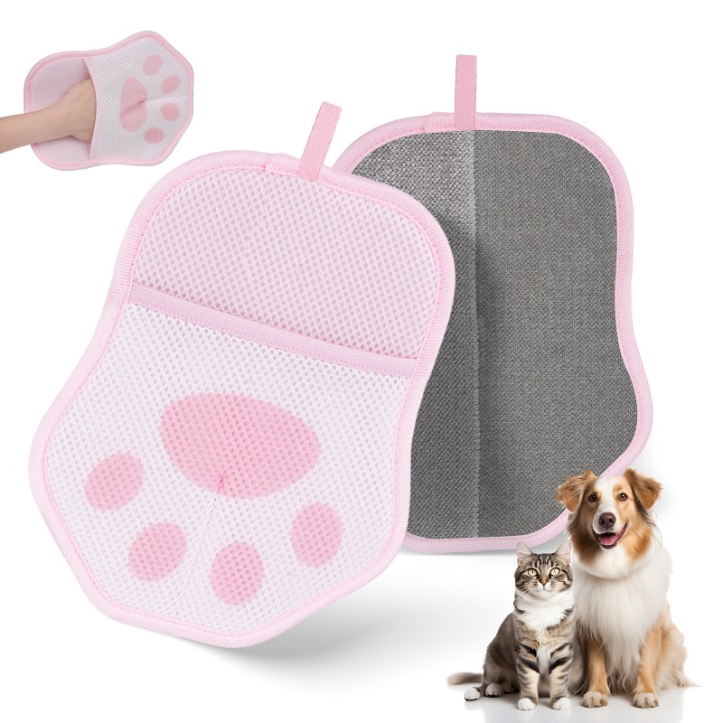 Pet Hair Gloves Manufacturer - OEM Electrostatic Two-Way Bristles