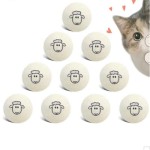 猫球玩具厂家-天然羊毛安静自玩