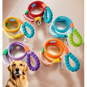 宠物牵引绳生产商-彩色泡棉握把