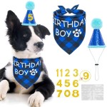 狗生日套装生产商-图案三角巾