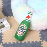 宠物发声玩具生产商-啤酒瓶造型毛绒