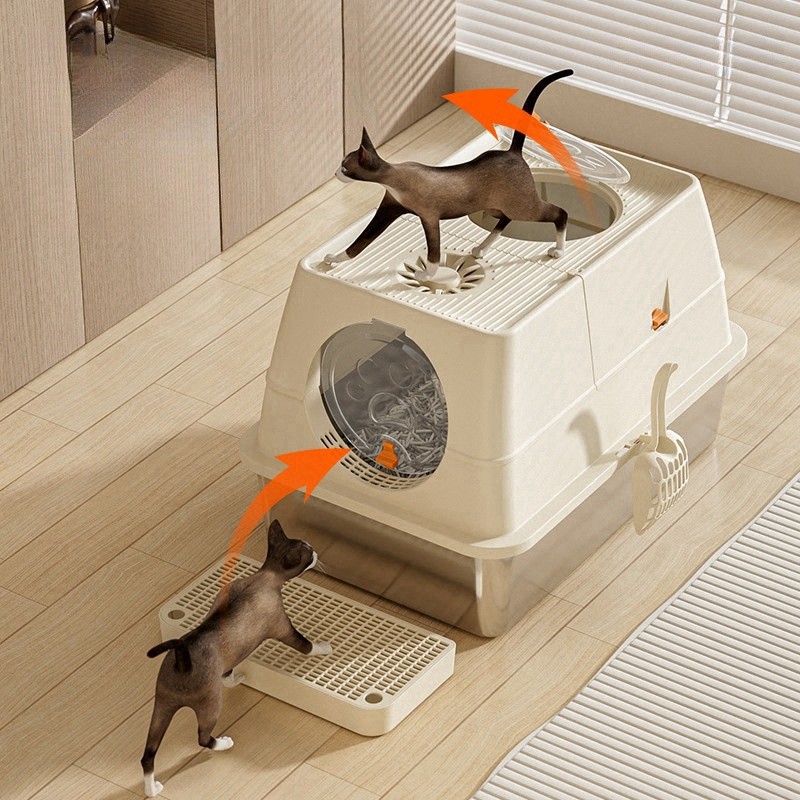 Cat Toilet Manufacturer - Eco-Friendly Large Space Stainless