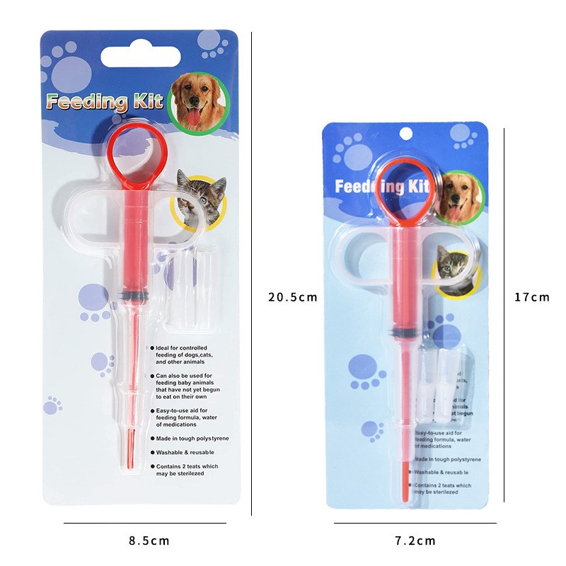 Pet Pill Dispenser Manufacturer - Silicone Syringe Medicine Feeding