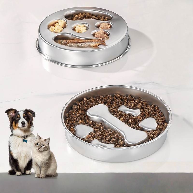 Dog Food Feeder Factory - Anti-Choking Stainless Steel