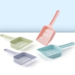 猫砂铲厂家-塑料便携清洁铲