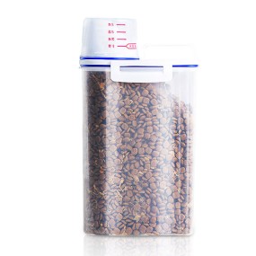 Pet Food Container Factory - Large Capacity Square Kitchen