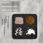 宠物舔食垫供应商-食品级硅胶盘垫