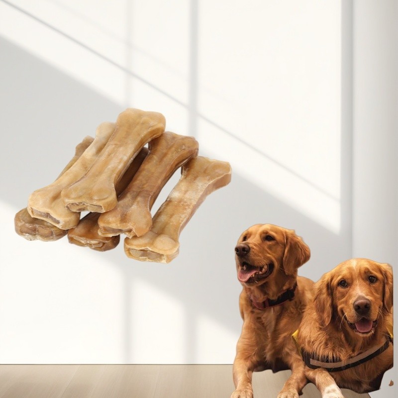 Pet Treats Manufacturer - Beef Cowhide Bone Teeth Cleaning