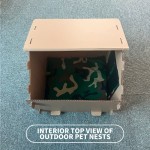 流浪宠物屋供应商-防水冬季温暖屋