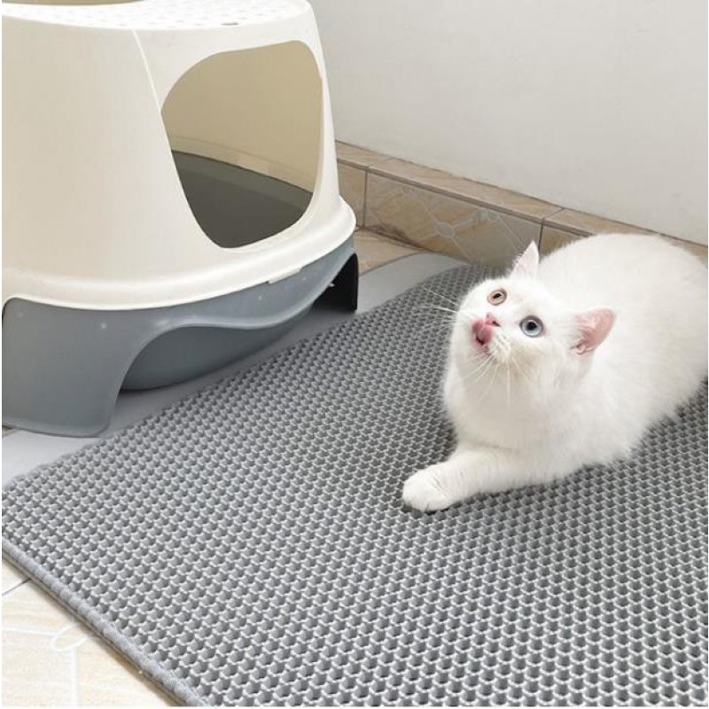 Cat Litter Mat Factory - Double-Layer Honeycomb Filter Easy Clean