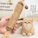 猫咬棒供应商-麻绳拉菲草洁齿
