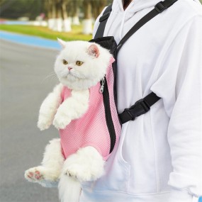 Pet Backpack Supplier - Foldable Portable Mesh Breathable