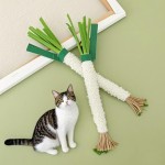 猫咬胶玩具供应商-毛毡仿真葱逗猫