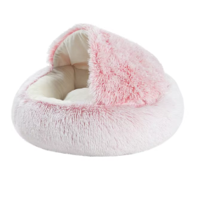 Pet Sleeping Bag Factory - Half Enclosed Plush Nest