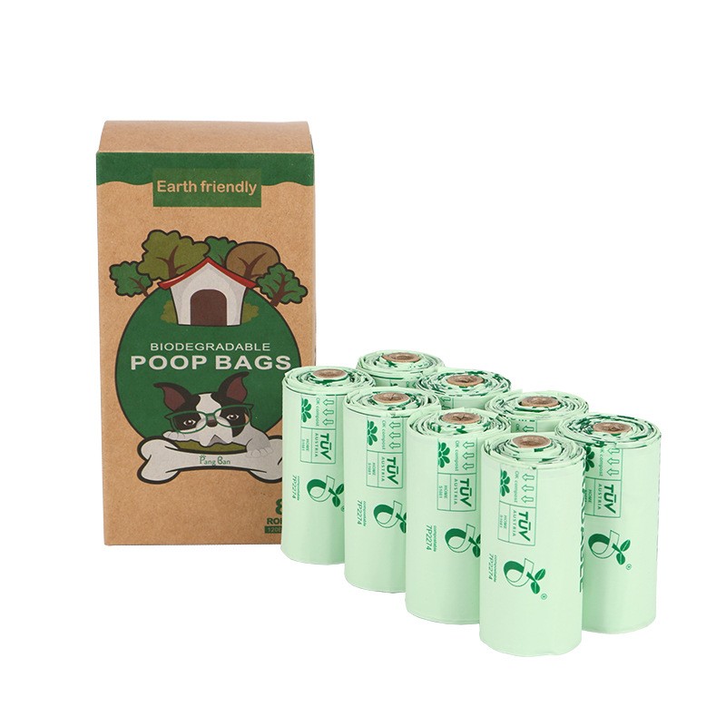 Dog Poop Bag Manufacturer - Corn Starch Biodegradable Thickened