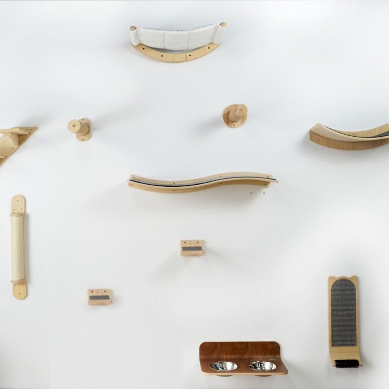 Hexagon Cat Bed Supplier - Wall-Mounted Space Capsule Travel