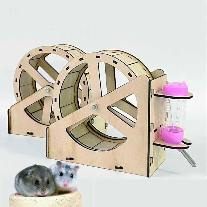 Hamster Toy Factory - Natural Wooden Apple Tree Sticks
