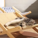 剑麻猫床厂家-几何木质桌家具