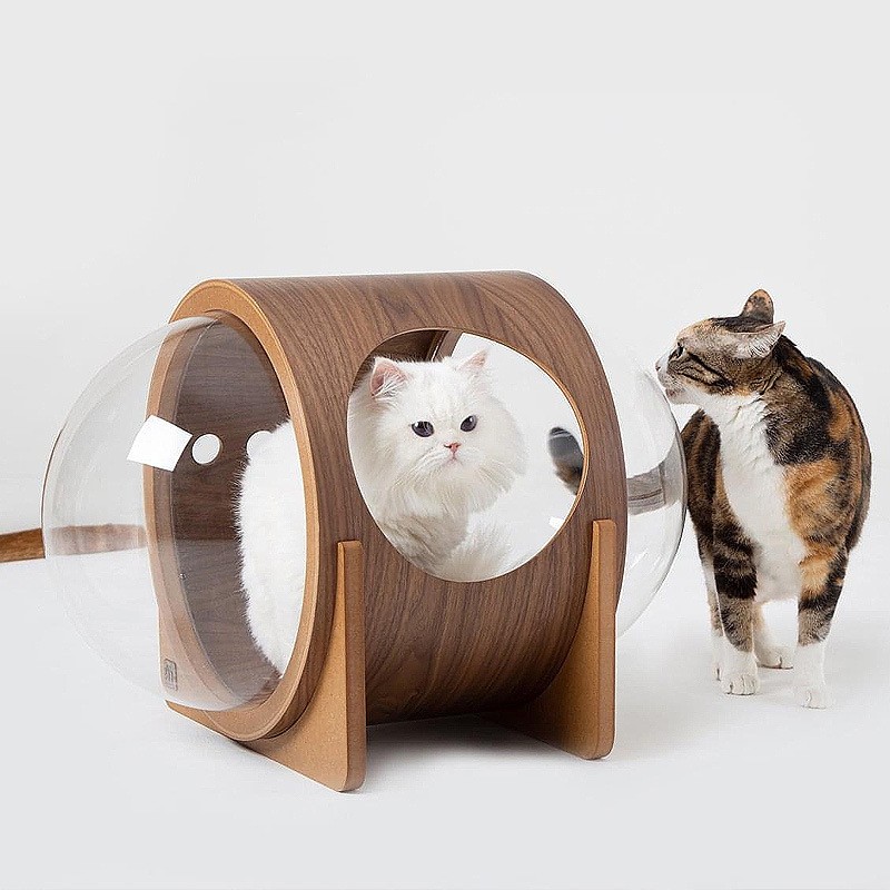 Cat Hammock Bed Manufacturer - Transparent Semicircle Design