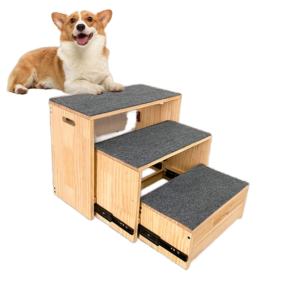 Pet Stairs Factory - 2/3/4-Step Non-Slip Removable Cover