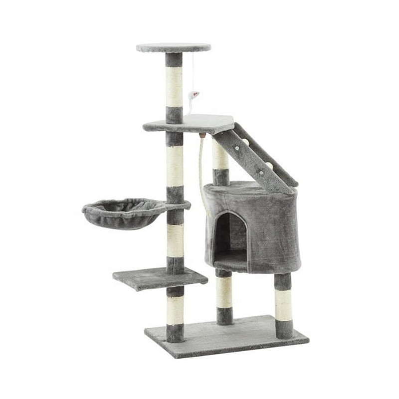 Cat Condo Manufacturer - OEM Wooden Sturdy Pulls Scratches