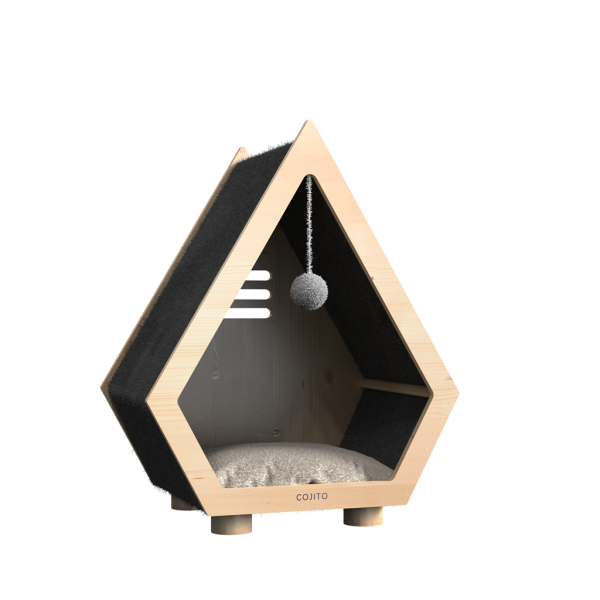 加热猫屋供应商-玩具球抓板斜坡