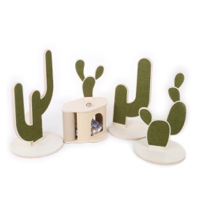 Cat Scratching Post Supplier - Cactus Design Tree Scratcher