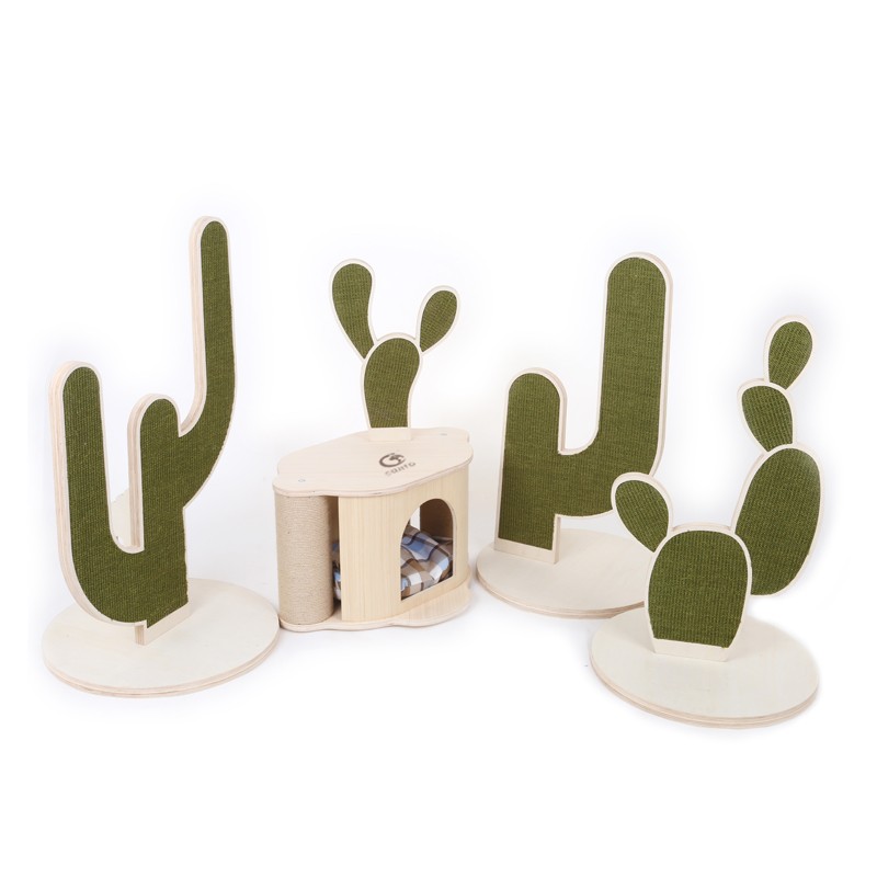 Cat Scratching Post Supplier - Cactus Design Tree Scratcher