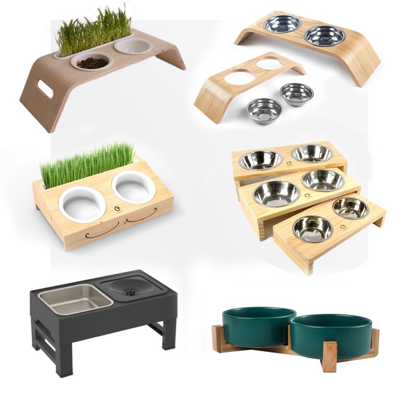 Pet Mat Supplier - Wooden Elevated Unique Print Pattern