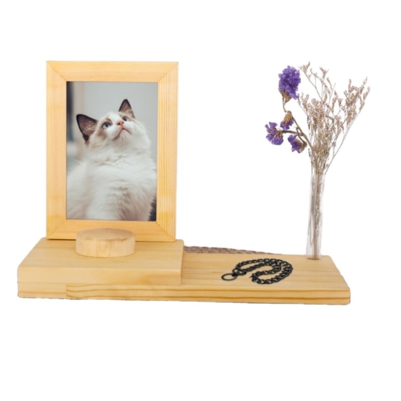 Pet Urn Supplier - Customizable Wooden Photo Frame