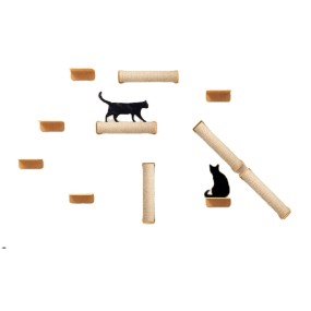 Cat Wall Furniture Manufacturer - Wood Scratching Post Climbing