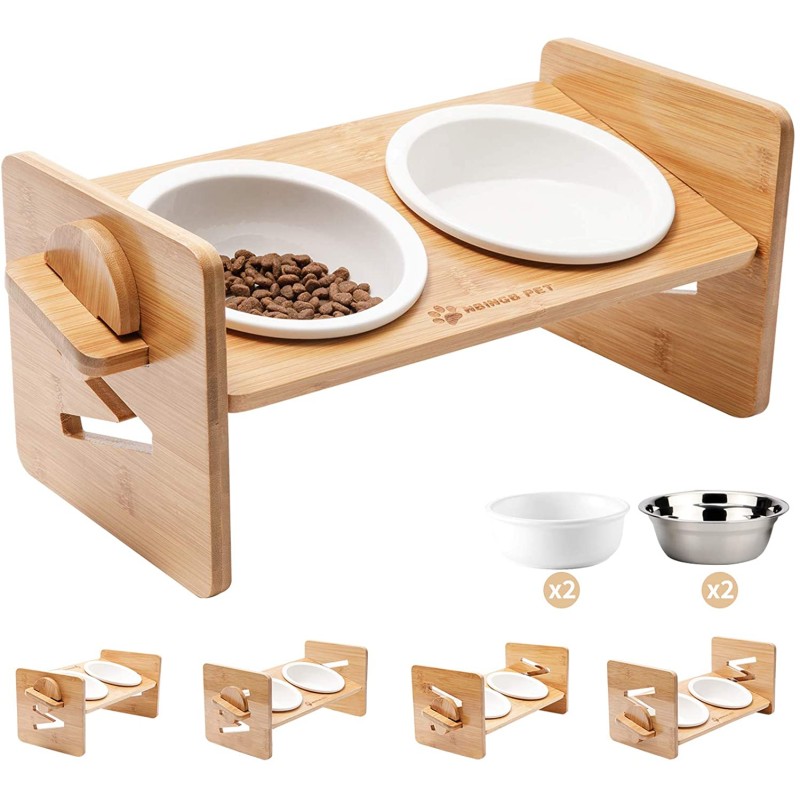 Elevated Pet Bowl Supplier - Grass Planting Groove Design