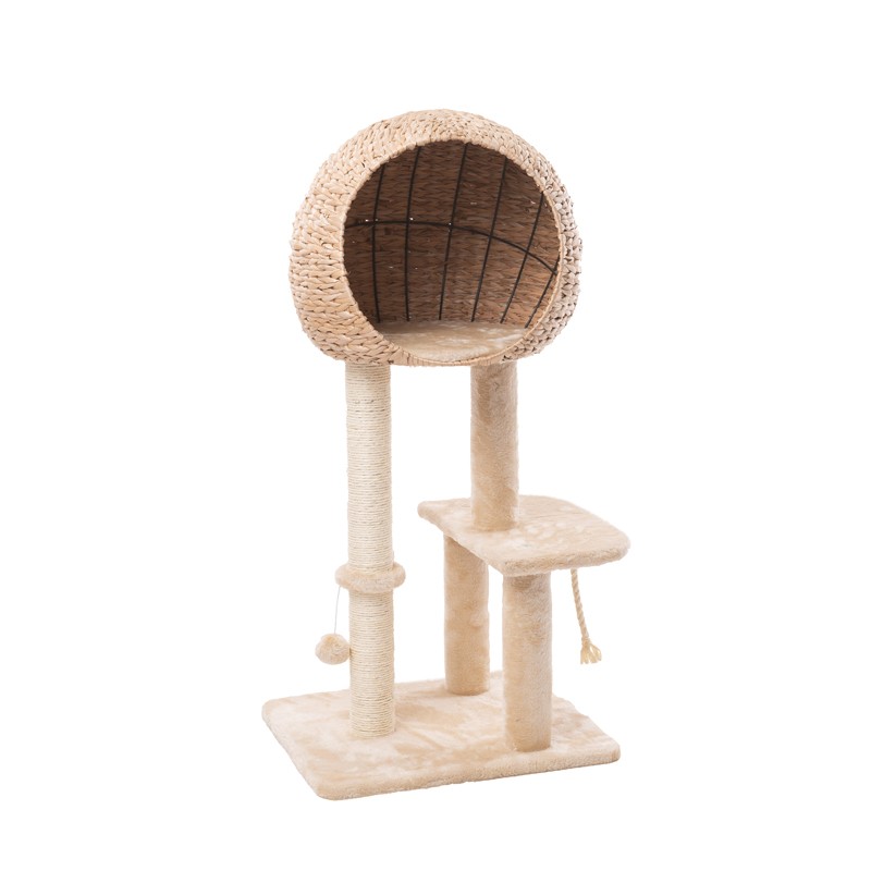 Cat Tree Supplier - Cartoon Style Wood Design