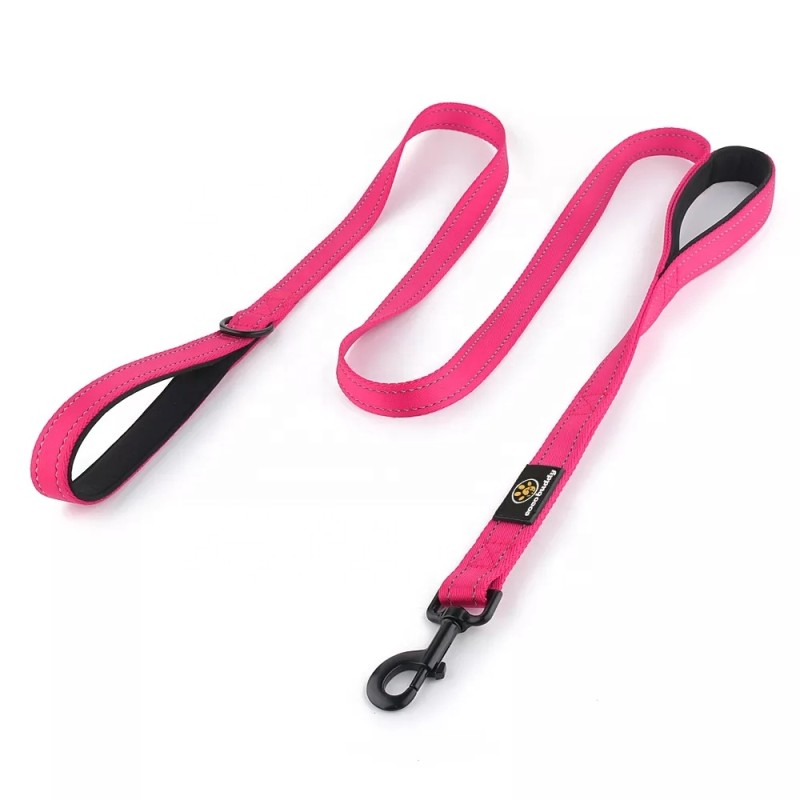 Dog Leash Factory - OEM Reflective Nylon Dual Handle
