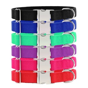 Pet Collar Factory - OEM Adjustable Organic Bamboo Zinc