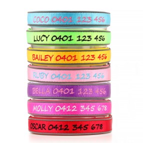 Dog ID Collar Manufacturer - OEM Embroidered Padded Neoprene
